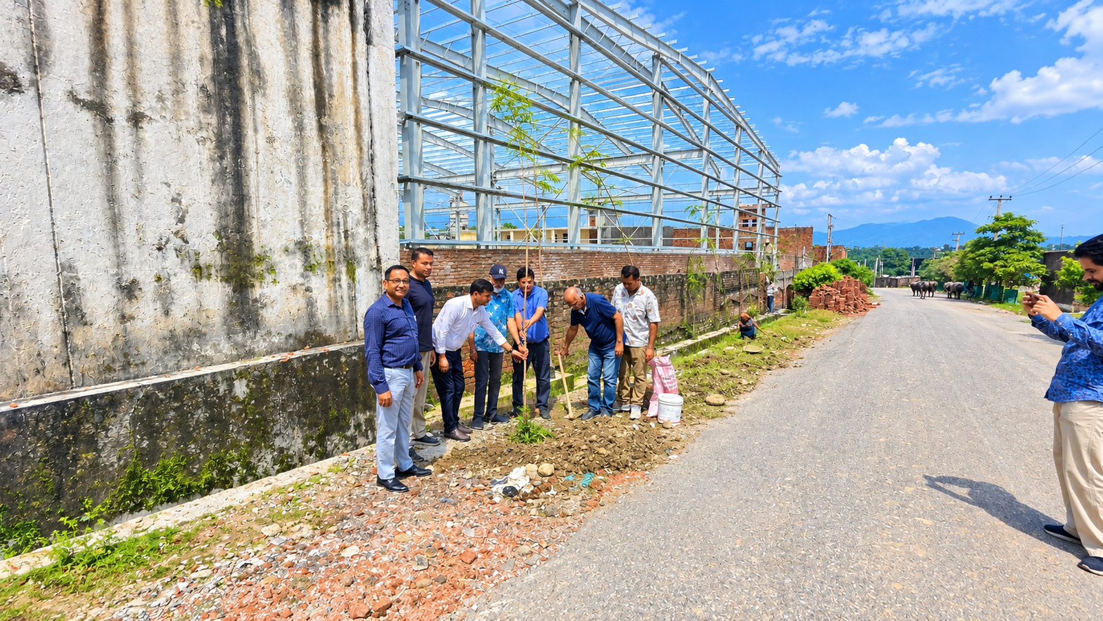 R5Z™ tree-planting activity in Udhampur